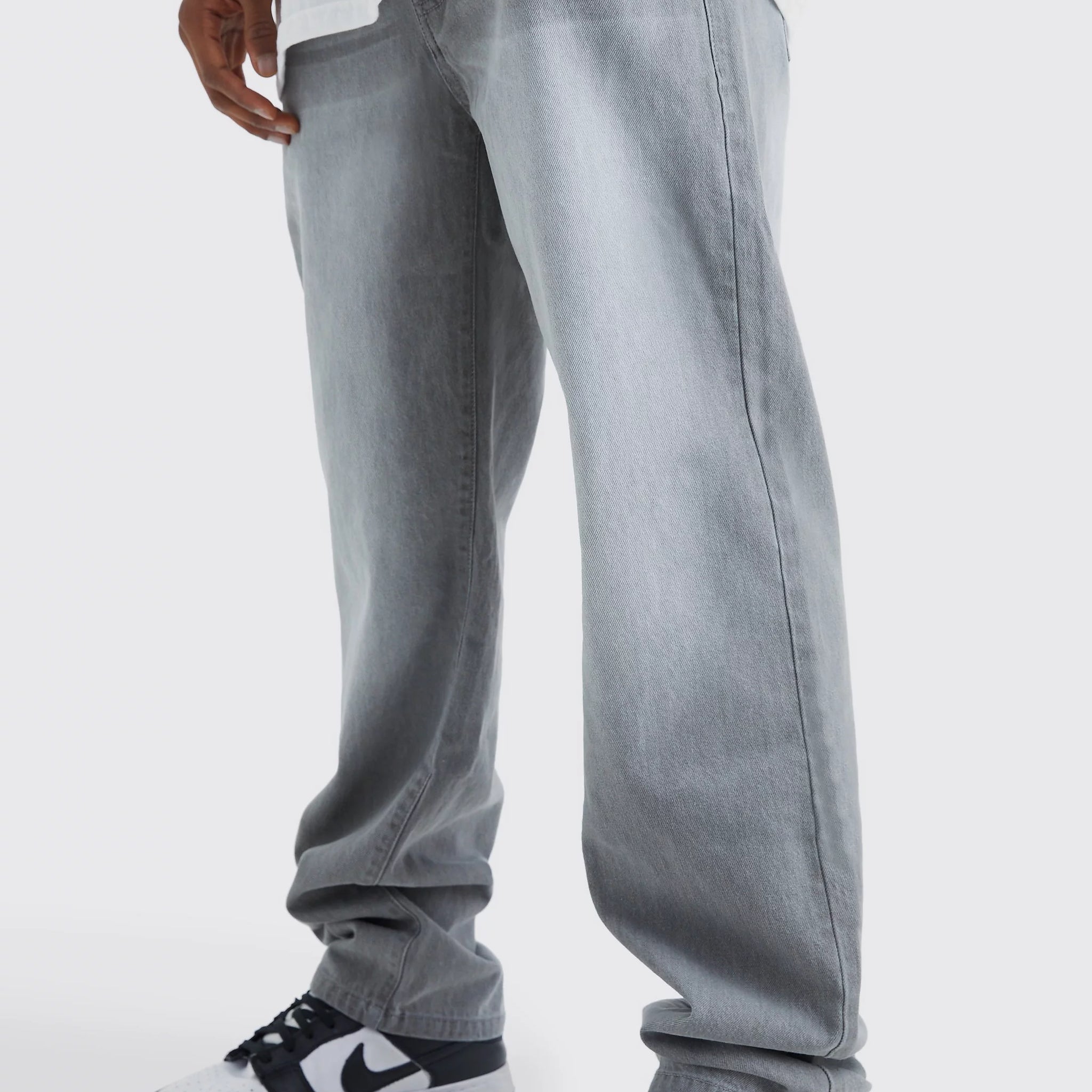 RELAXED RIGID JEAN MID GRAY