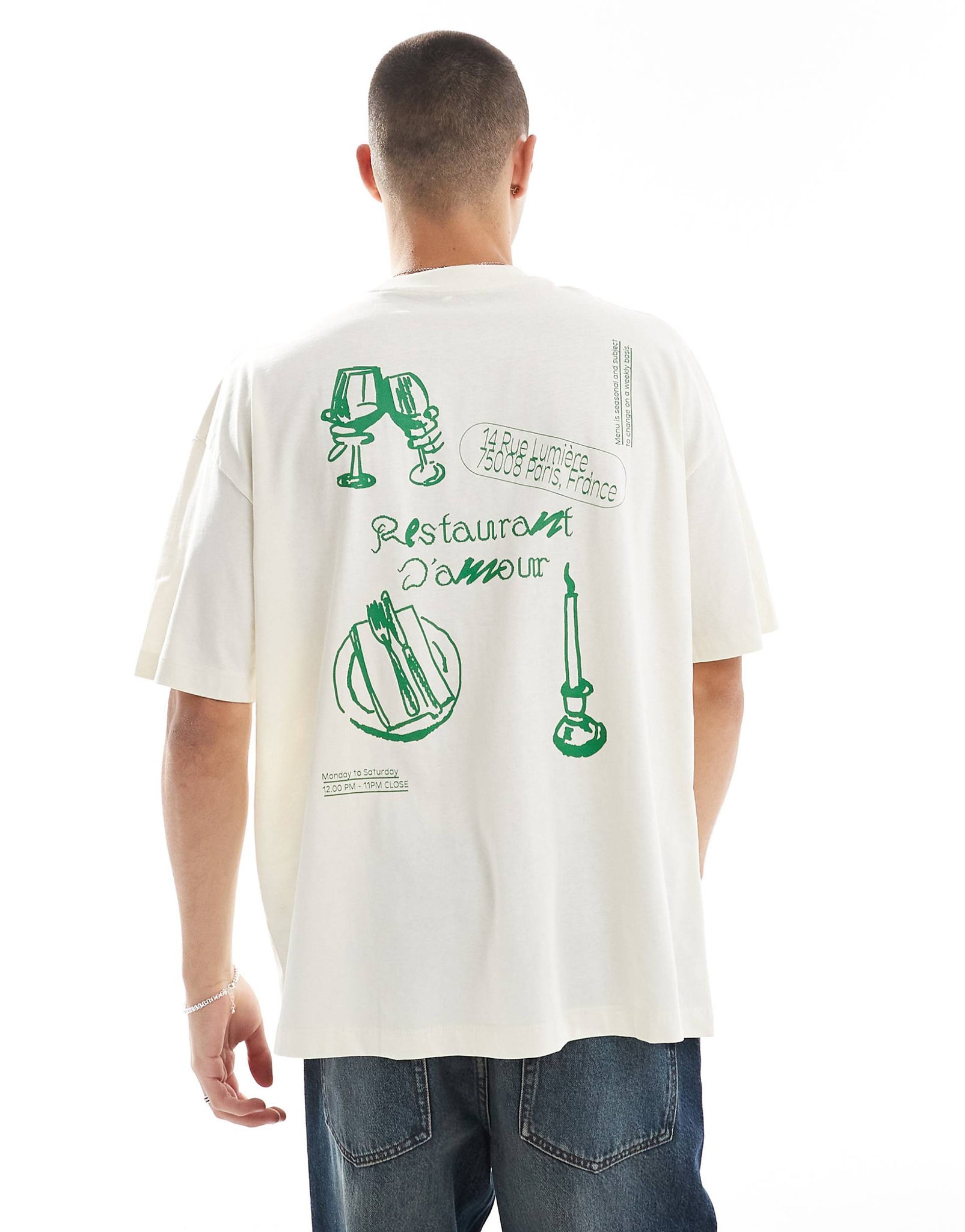 Restaurant art tee