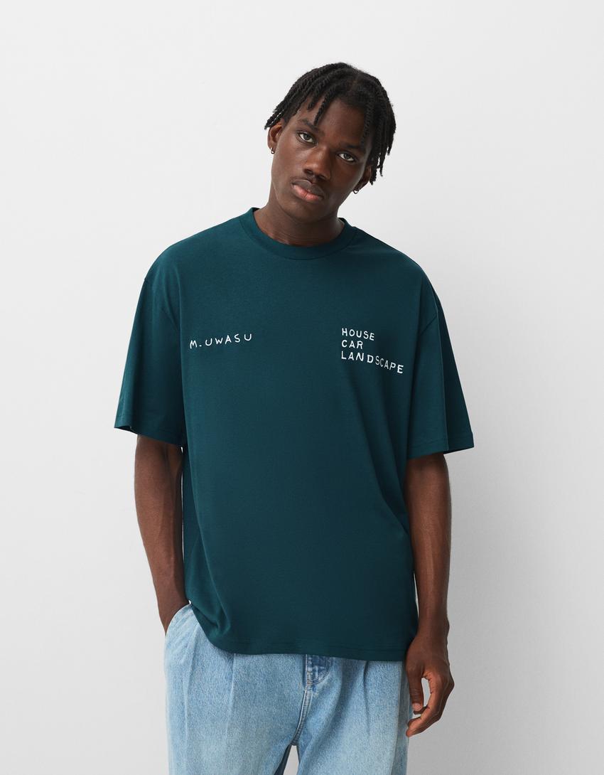 Motonori print tee