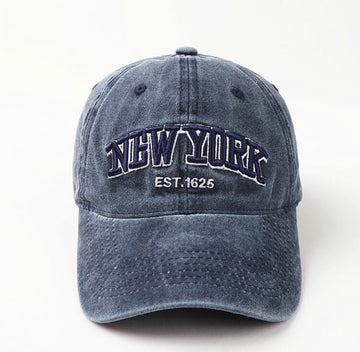 New York washed cap